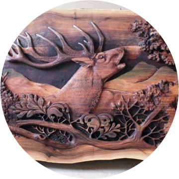 Rezba do dreva, Holzschnitzer, Wood carving